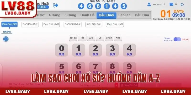 Làm sao chơi xổ số? Hướng dẫn A-Z